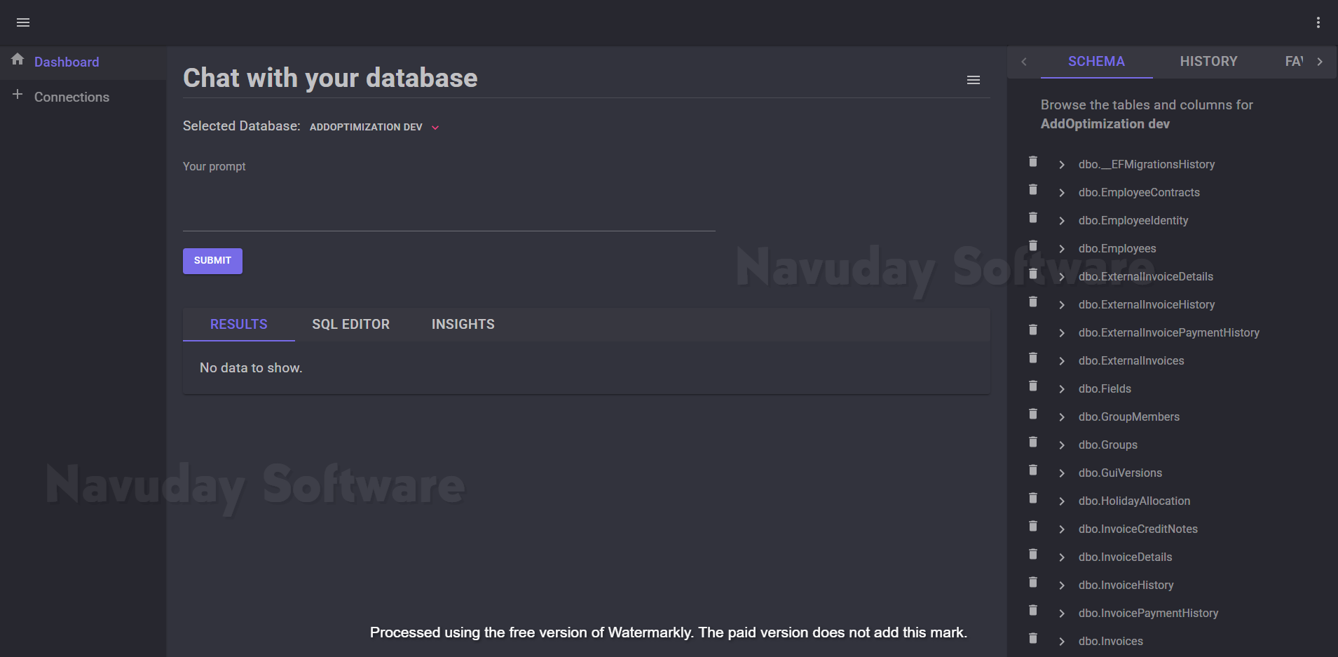 Query History